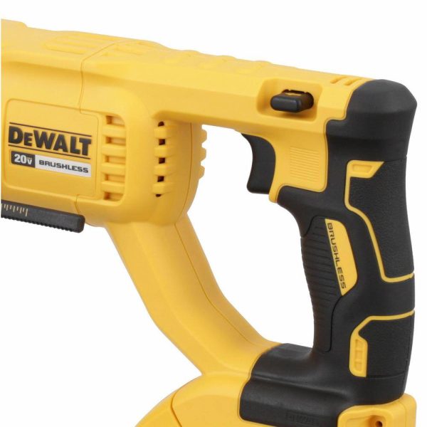 1005223314 20V MAX Cordless Brushless 1 in. SDS Plus D-Handle Concrete and Masonry Rotary Hammer and (2) 20V 4.0Ah Batteries - Image 7