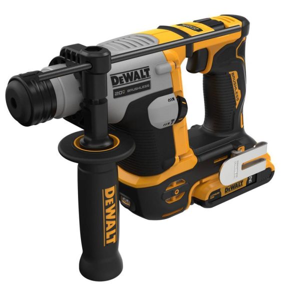 DCH172D2 20V Max Lithium-Ion Brushless Cordless 5/8 in. SDS PLUS Rotary Hammer Kit with Two 2.0Ah Batteries and Charger - Image 5
