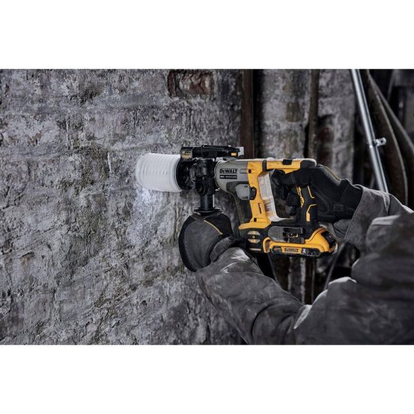 DCH172D2 20V Max Lithium-Ion Brushless Cordless 5/8 in. SDS PLUS Rotary Hammer Kit with Two 2.0Ah Batteries and Charger - Image 9