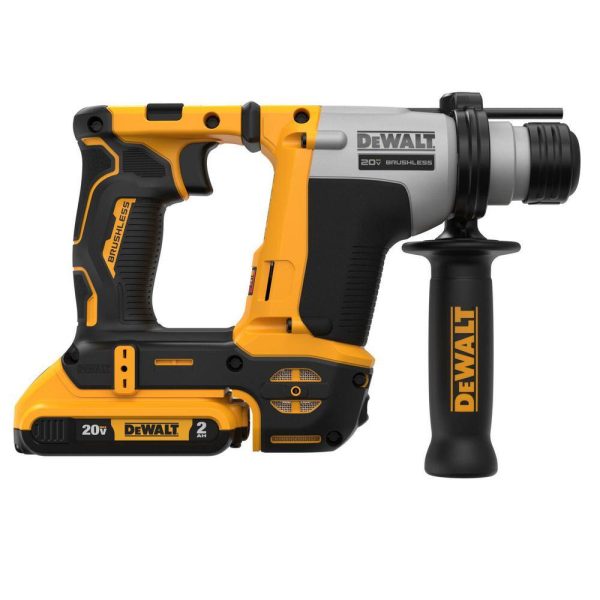 DCH172D2 20V Max Lithium-Ion Brushless Cordless 5/8 in. SDS PLUS Rotary Hammer Kit with Two 2.0Ah Batteries and Charger - Image 3