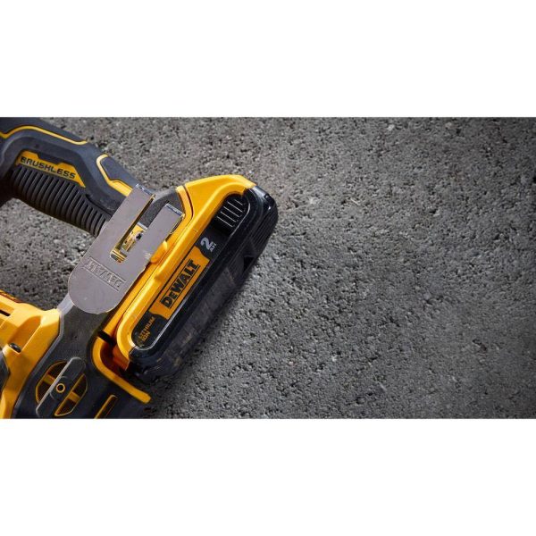 DCH172D2 20V Max Lithium-Ion Brushless Cordless 5/8 in. SDS PLUS Rotary Hammer Kit with Two 2.0Ah Batteries and Charger - Image 10