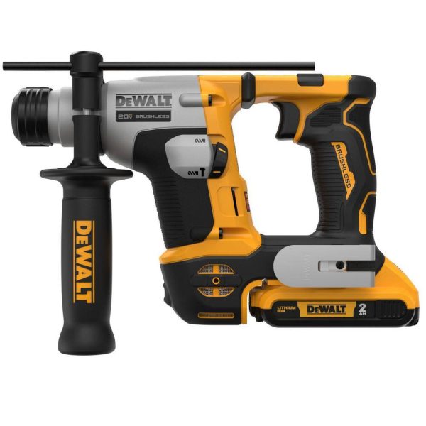 DCH172D2 20V Max Lithium-Ion Brushless Cordless 5/8 in. SDS PLUS Rotary Hammer Kit with Two 2.0Ah Batteries and Charger - Image 6