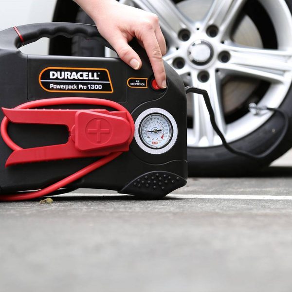 Duracell DR1300PWR PowerPack Pro 600-Watt Jump Starter Inverter and Air Compressor - Image 4
