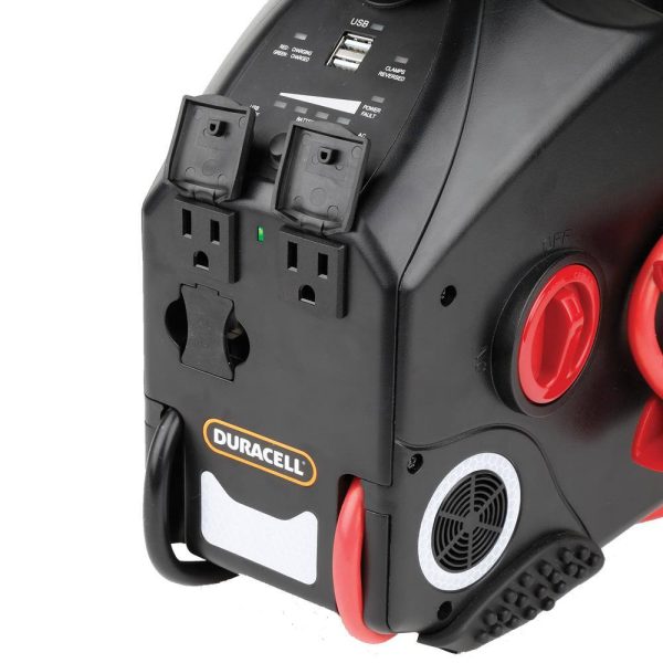 Duracell DR1300PWR PowerPack Pro 600-Watt Jump Starter Inverter and Air Compressor - Image 3