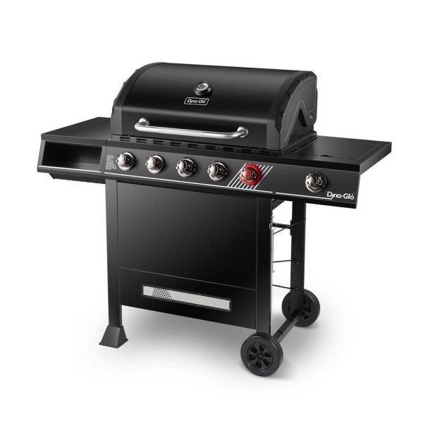 DGH474CRP 5-Burner Propane Gas Grill in Matte Black with TriVantage Multifunctional Cooking System - Image 6