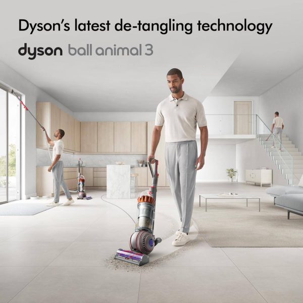 394515-01 Ball Animal 3-Extra Bagless Upright Vacuum Cleaner for Multi Surface with Pet Groom Tool - Image 9