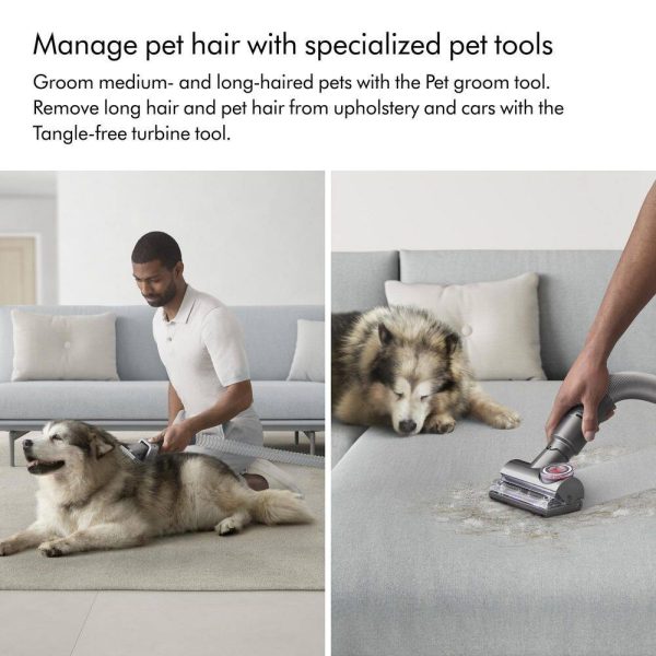 394515-01 Ball Animal 3-Extra Bagless Upright Vacuum Cleaner for Multi Surface with Pet Groom Tool - Image 4