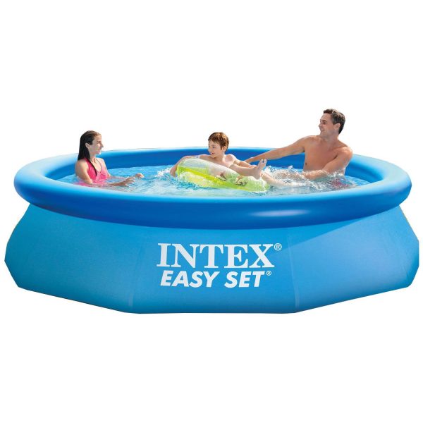 10’ x 30   Above Ground Inflatable Pool and Cartridge Filter Pump System - Image 2