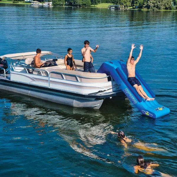 SPORTS Inflatable Waterfall Slide for Pontoon Boats 1 Person - Image 5