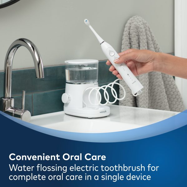 Waterpik Sonic-Fusion 2.0 Flossing Toothbrush, Electric Toothbrush   Water Flosser Combo, White - Image 14