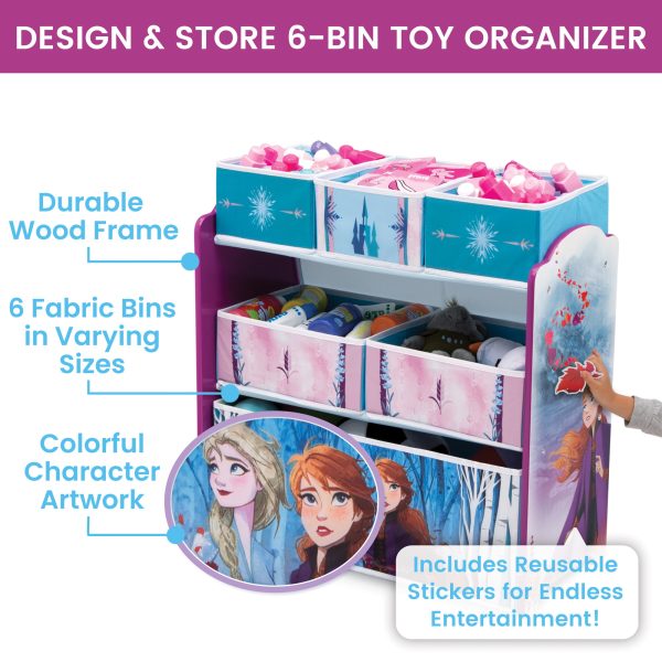 Frozen 4-Piece Room-in-a-Box   Toddler Bedroom Set - Image 4