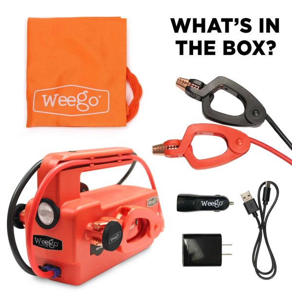 Weego 120 12 Volt Portable Lithium Jump Starter, 1200 Cranking Amps - Image 2