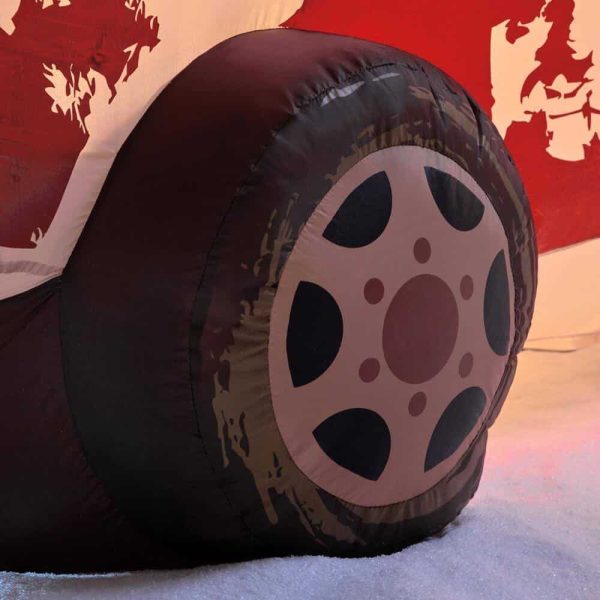 Gemmy 118708 4 ft.  Lampoon Xmas Vacay RV Holiday Inflatable - Image 5