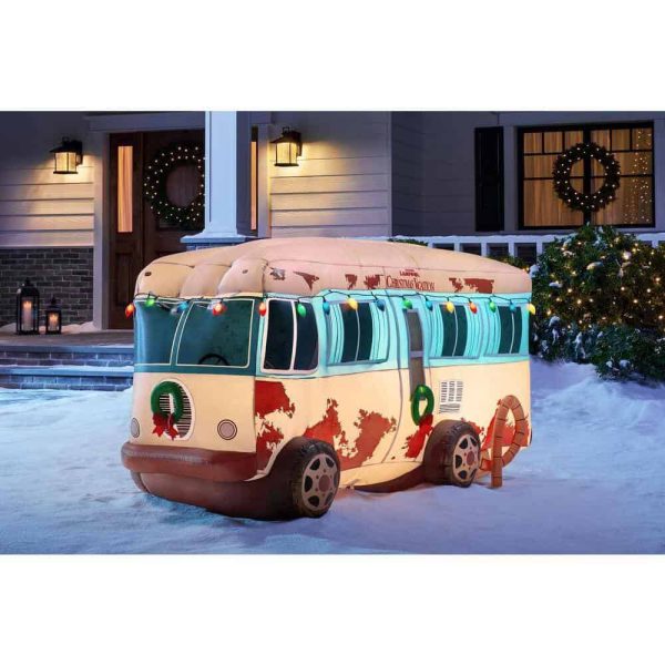 Gemmy 118708 4 ft.  Lampoon Xmas Vacay RV Holiday Inflatable - Image 2