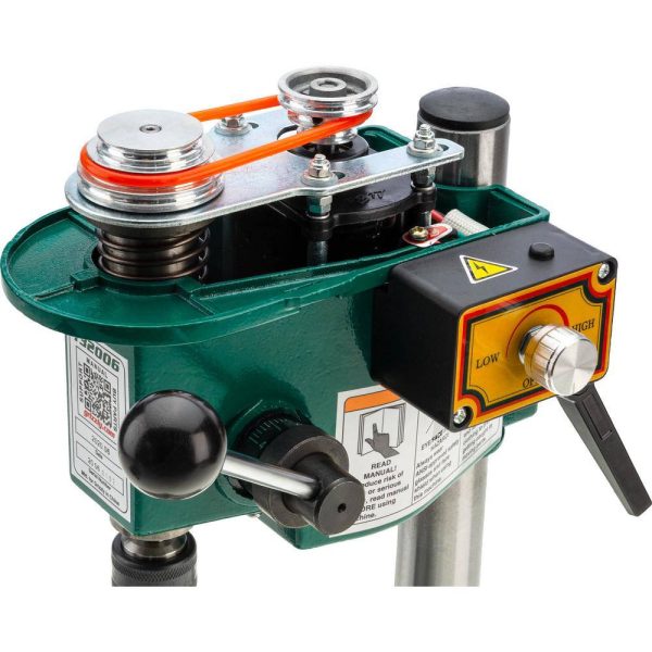 Industrial T32006 8-3/4 in. Variable-Speed Mini Benchtop Drill Press with 1/4 in. Chuck Capacity - Image 3