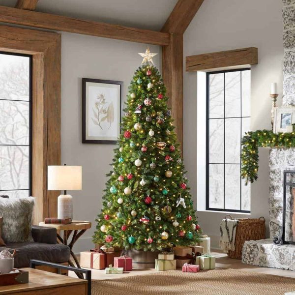 Holiday 22HD20001C 7.5 ft. Barbour White Spruce Christmas Tree - Image 2