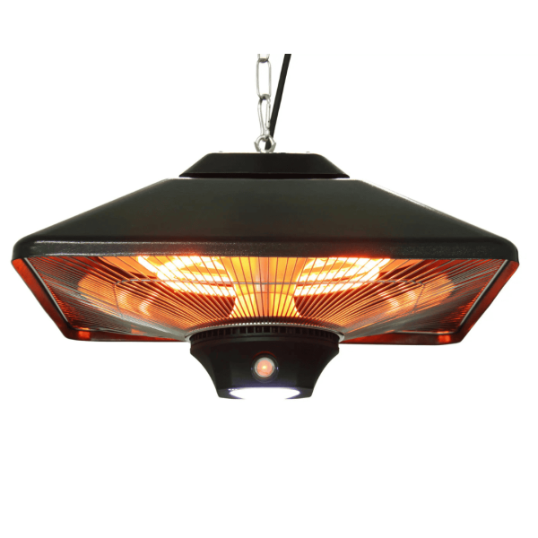 Westinghouse 5100-BTU 110-Volt Black Stainless Steel Electric Patio Heater