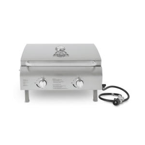 Grills 75275 Stainless Steel Two-Burner Portable Grill