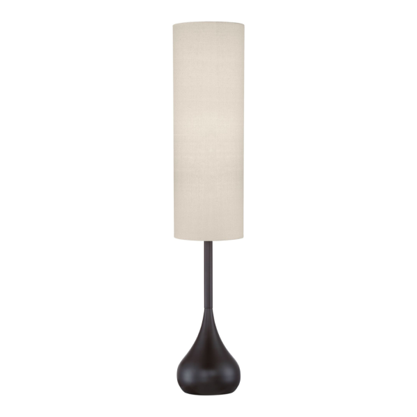 Moderne Droplet 62  High Mid-Century Bronze Floor Lamp