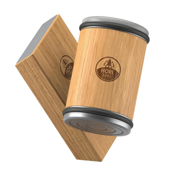 HORL 2 Walnut Rolling Knife Sharpener Engineered in Germany for Straight Edge