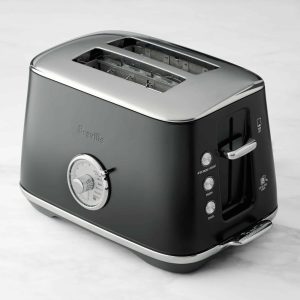 2-Slice Luxe Toaster   Black Truffle