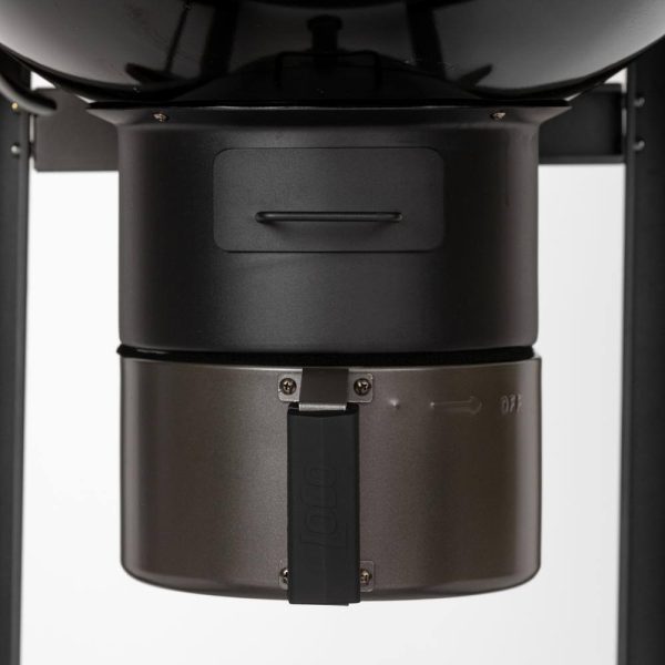 LOCO 2023060113 22 in. SmartTemp Kettle Charcoal Grill in Black with Stand - Image 2