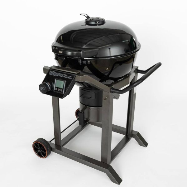 LOCO 2023060113 22 in. SmartTemp Kettle Charcoal Grill in Black with Stand - Image 5