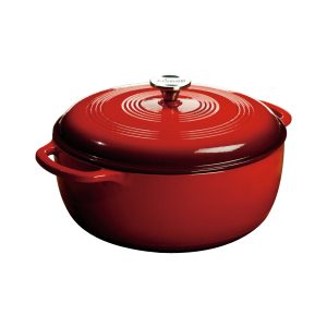 Lodge Enamel Cast Iron Dutch Oven   7.5qt