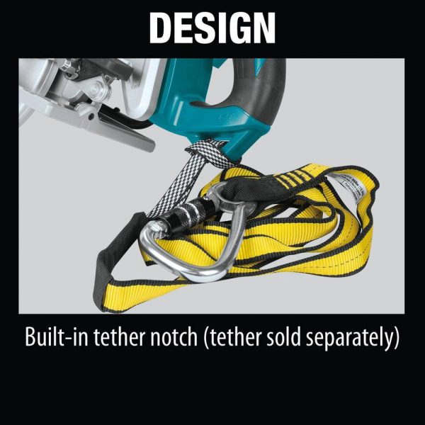 XSR01PT 18V X2 LXT 5.0Ah Lithium-Ion (36V) Brushless Cordless Rear Handle 7-1/4 in. Circular Saw Kit - Image 11