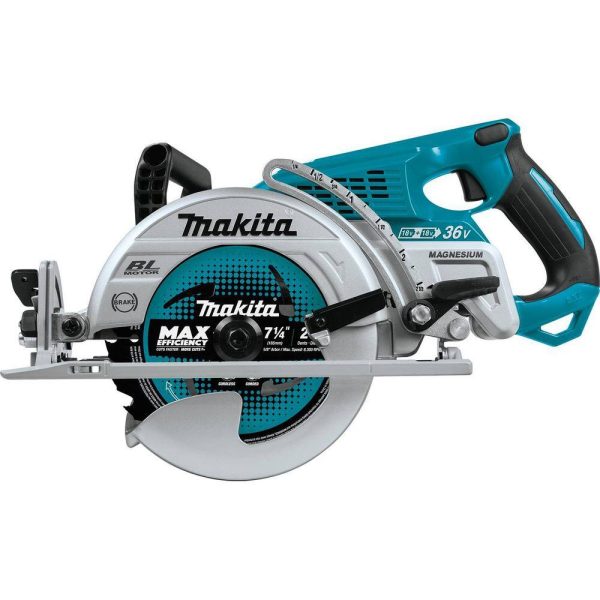 XSR01PT 18V X2 LXT 5.0Ah Lithium-Ion (36V) Brushless Cordless Rear Handle 7-1/4 in. Circular Saw Kit - Image 9