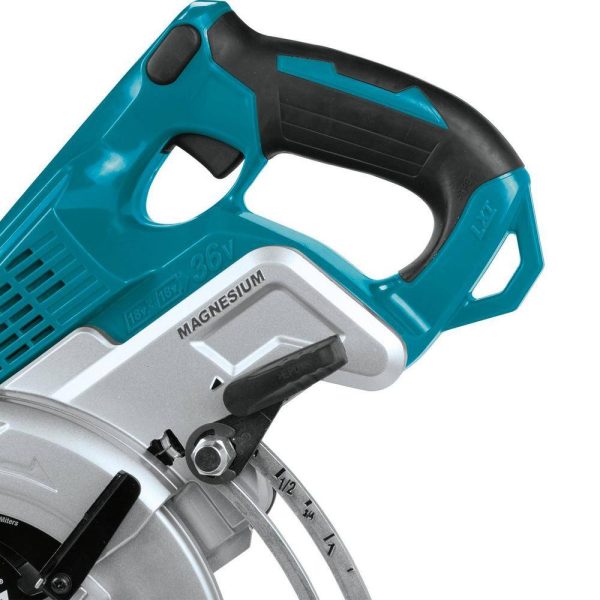 XSR01PT 18V X2 LXT 5.0Ah Lithium-Ion (36V) Brushless Cordless Rear Handle 7-1/4 in. Circular Saw Kit - Image 7