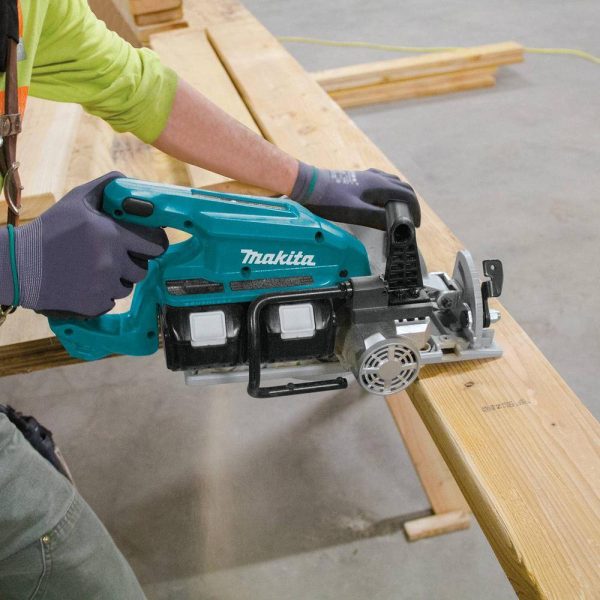 XSR01PT 18V X2 LXT 5.0Ah Lithium-Ion (36V) Brushless Cordless Rear Handle 7-1/4 in. Circular Saw Kit - Image 8