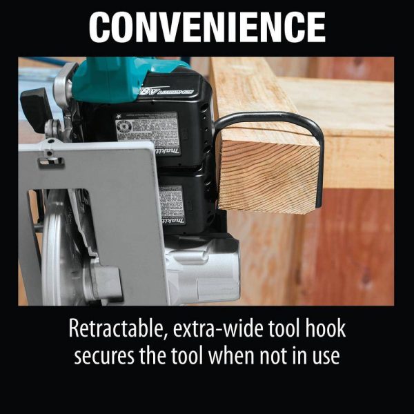 XSR01PT 18V X2 LXT 5.0Ah Lithium-Ion (36V) Brushless Cordless Rear Handle 7-1/4 in. Circular Saw Kit - Image 12