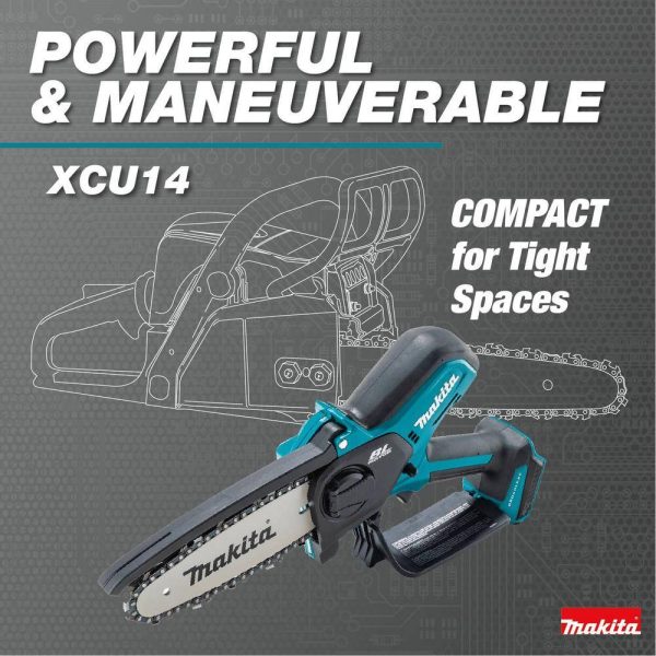 XCU14Z 18-Volt  Lithium-Ion Brushless Cordless 6 in. Chain Saw (Tool Only) - Image 4