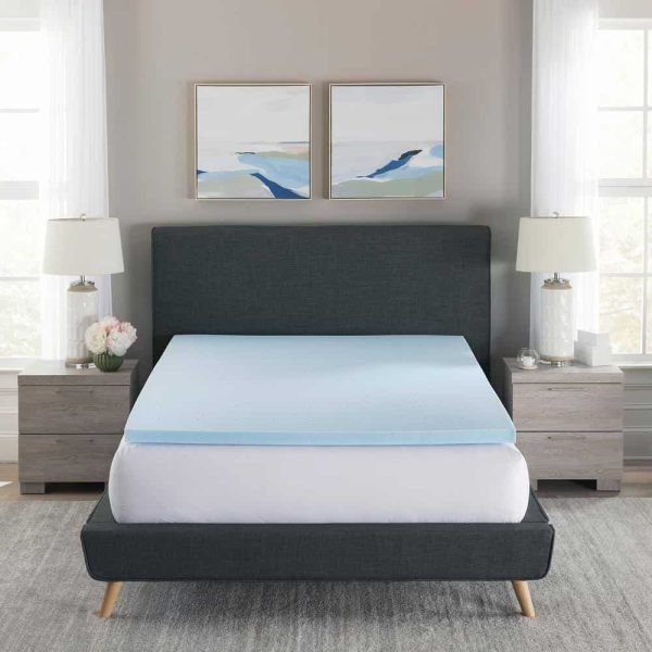 BODIPEDIC  AeroFusion 2 in. King Gel-Infused Memory Foam Mattress Topper - Image 3