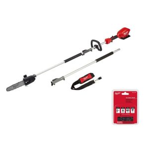 2825-20PS-49-16-2723 M18 FUEL 10 in. 18V Lithium-Ion Brushless Electric Cordless Pole Saw with Attachment Capability with 10 in. Saw Chain