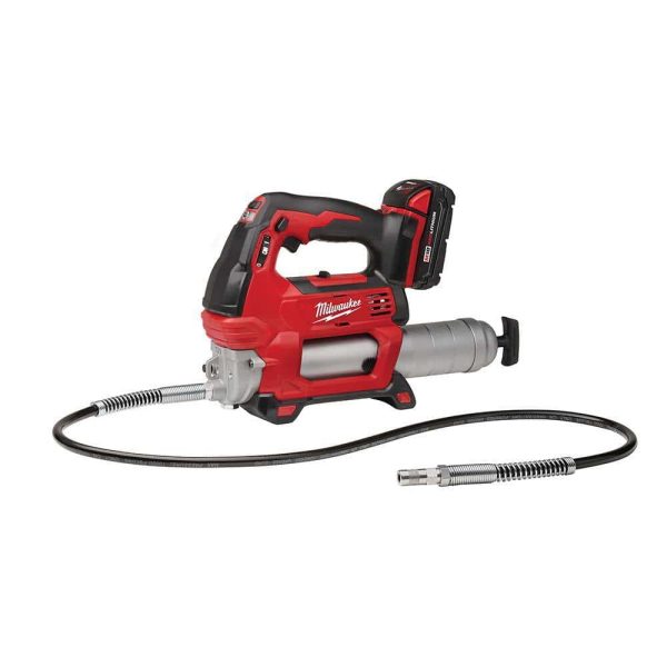2646-21CT-48-11-1820 M18 18V Lithium-Ion Cordless 2-Speed Grease Gun Kit with M18 2.0 Ah Compact Battery - Image 5