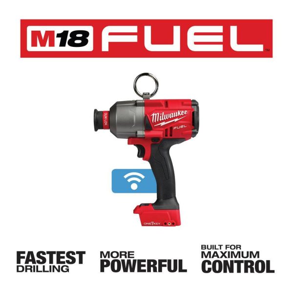 2865-20 M18 FUEL ONE-KEY 18V Lithium-Ion Brushless Cordless 7/16 in. High Torque Impact Wrench (Tool-Only) - Image 9