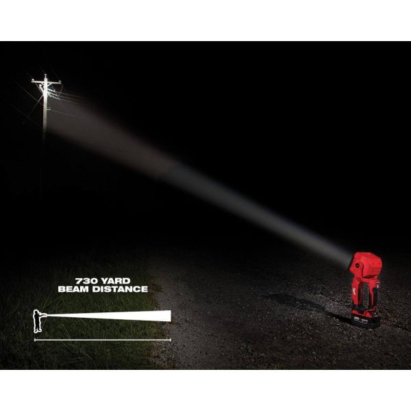 2354-20 M18 18-Volt 1250 Lumens Lithium-Ion Cordless Search Light (Tool-Only) - Image 2