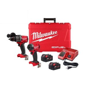 3697-22 M18 FUEL 18V Lithium-Ion Brushless Cordless Hammer Drill and Impact Driver Combo Kit (2-Tool) with 2 Batteries