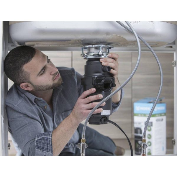 MOEN GXP50C Prep Series 1/2 HP Continuous Feed Garbage Disposal with Power Cord and Universal Mount - Image 10