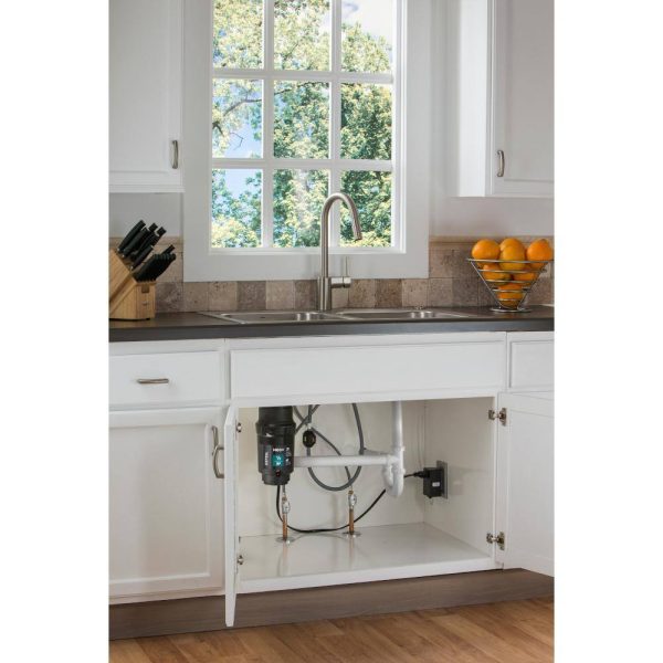 MOEN GXP50C Prep Series 1/2 HP Continuous Feed Garbage Disposal with Power Cord and Universal Mount - Image 15