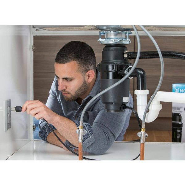 MOEN GXP50C Prep Series 1/2 HP Continuous Feed Garbage Disposal with Power Cord and Universal Mount - Image 11