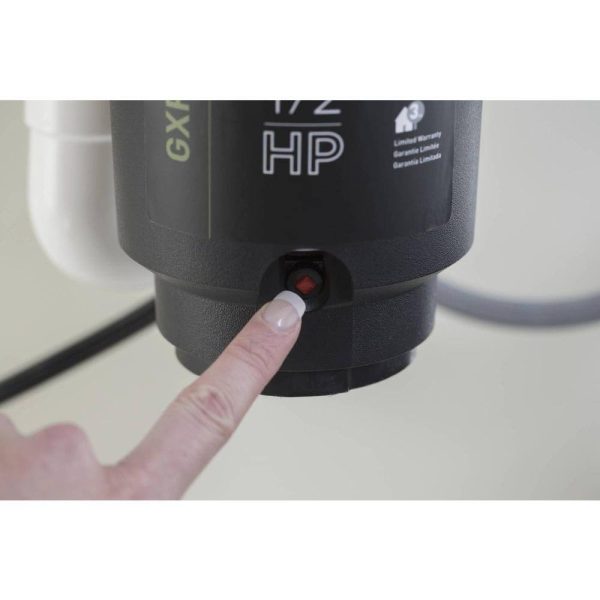 MOEN GXP50C Prep Series 1/2 HP Continuous Feed Garbage Disposal with Power Cord and Universal Mount - Image 14