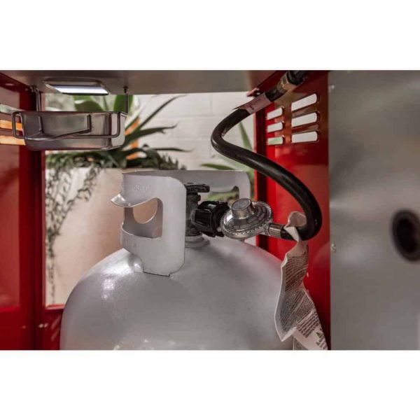 Nexgrill 720-0864R Deluxe 2-Burner Propane Gas Grill in Red - Image 4