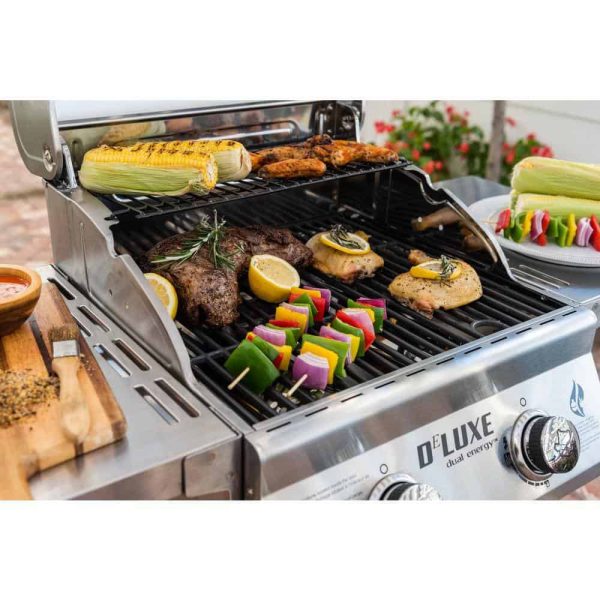 Nexgrill 720-0864R Deluxe 2-Burner Propane Gas Grill in Red - Image 2