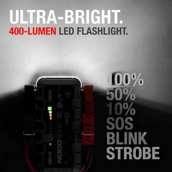 GBX75 Boost X 12-Volt 2500 Amp Lithium Jump Starter - Image 6