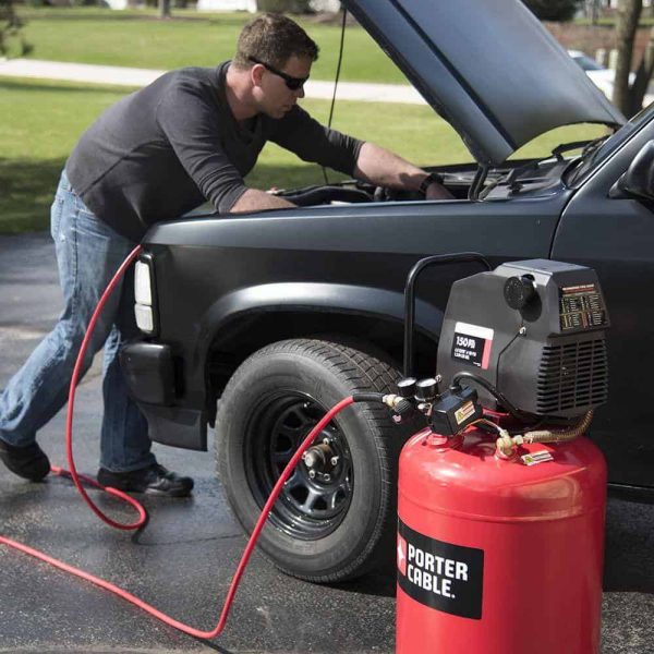 Porter-Cable PXCMF220VW 20 Gal. Vertical Portable Electric Air Compressor - Image 11