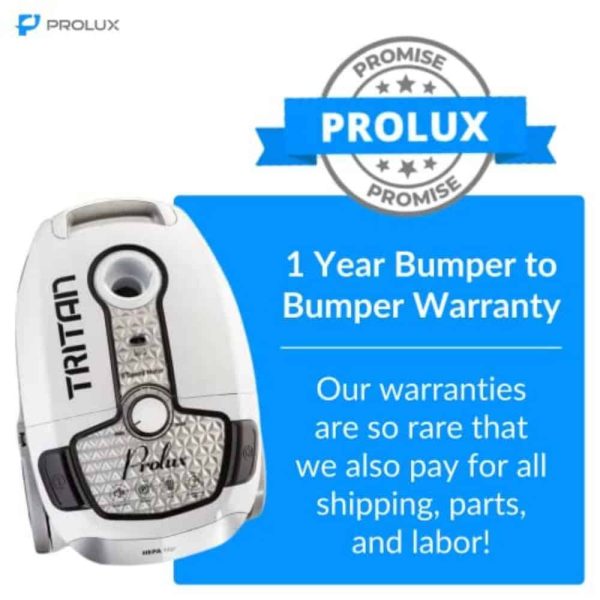 Prolux Tritan Canister Vacuum HEPA Sealed Hard Floor Vacuum with Powerful 12 Amp Motor - Image 5