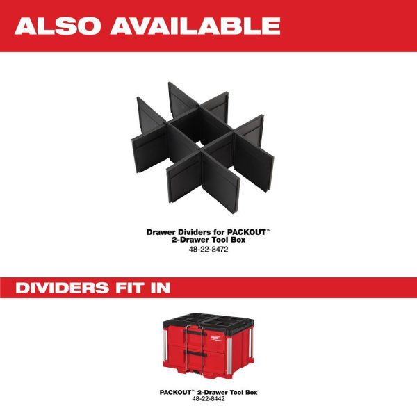 22 in. 2-Drawer and Tool Case - Image 2